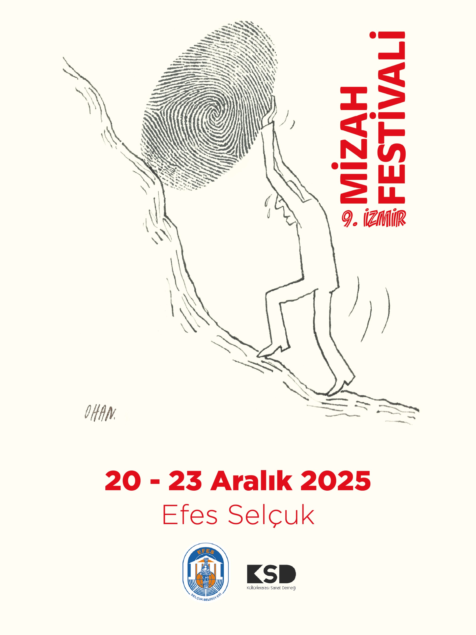 İZMİR ULUSLARARASI MİZAH FESTİVALİ EFES SELÇUK’TA BAŞLIYOR