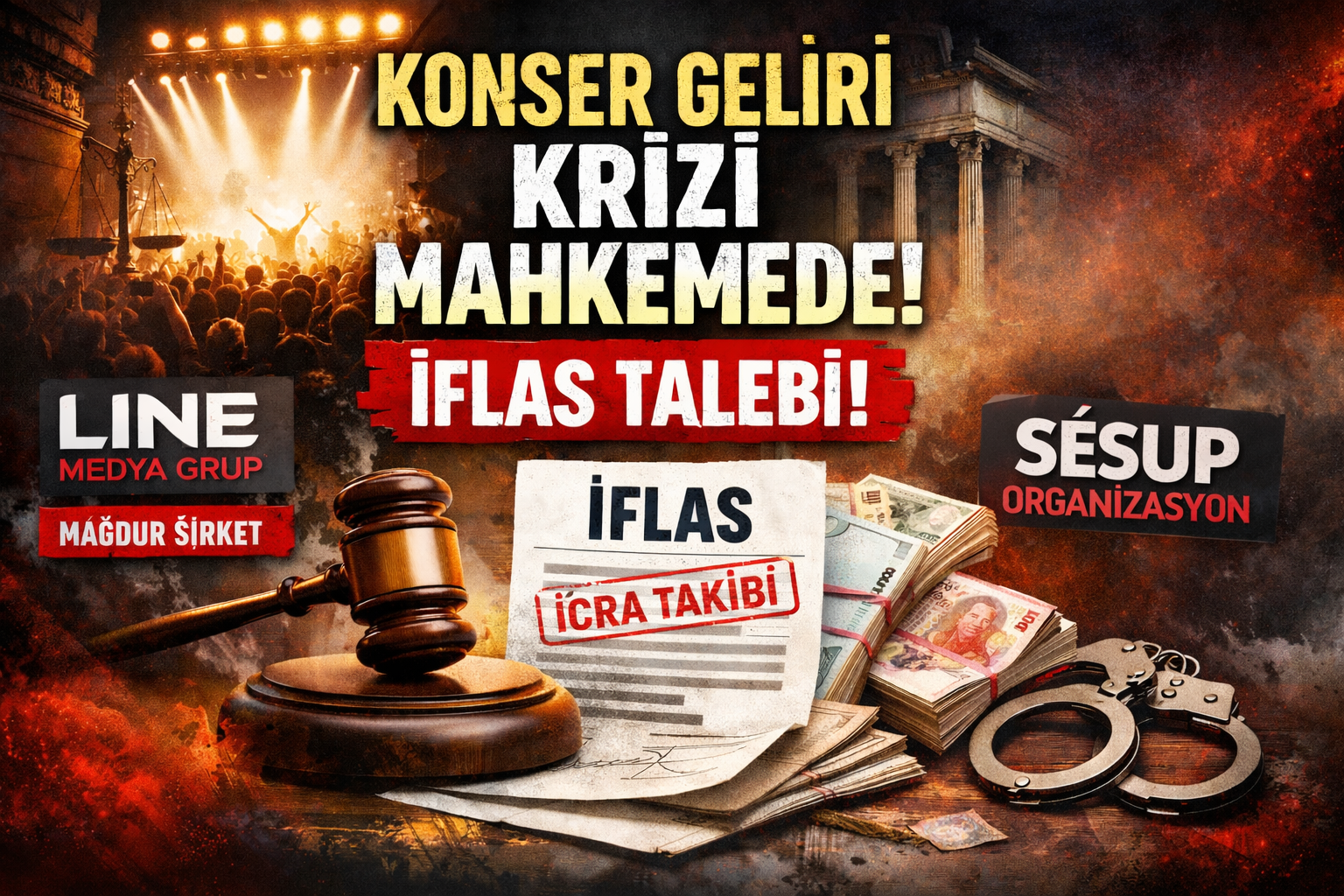 Konser Geliri Krizi Mahkemeye Taşındı