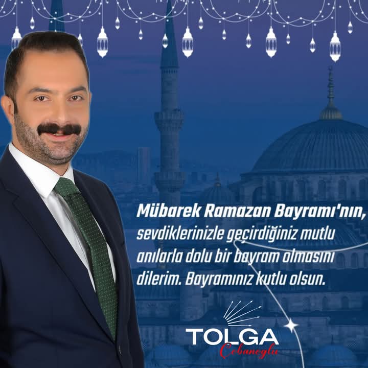 Siyasetçi Tolga Çobanoğlu'ndan Bayram mesajı