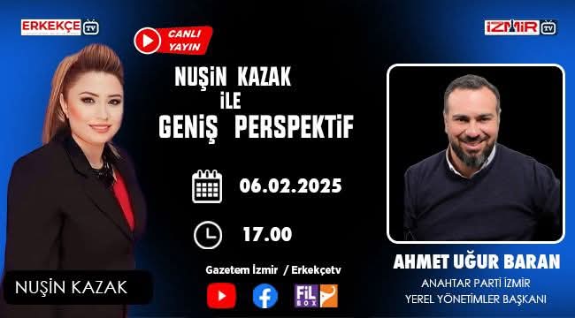 Anahtar Parti İzmir İl Kurucu Başkanı Ahmet Uğur Baran, Gazetemizmir İzmir TV’de Konuştu