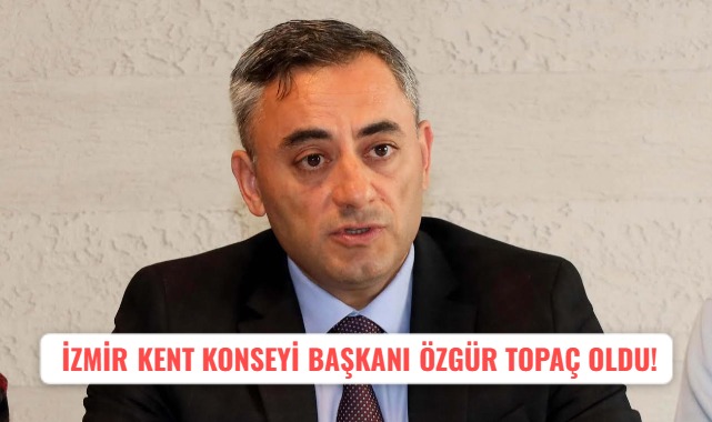İzmir Kent Konseyi Seçimi Sonunda Yeni Başkan Özgür Topaç Oldu