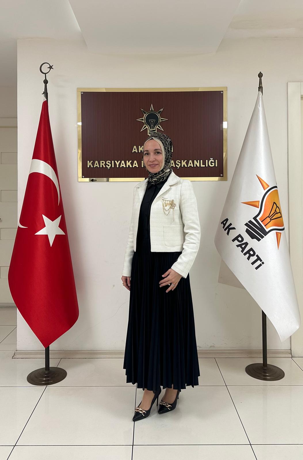 AK Parti Karşıyaka Kadın Kolları Başkanı Ayşe Ümran Erdoğan'dan 8 Mart Dünya Kadınlar Günü Mesajı