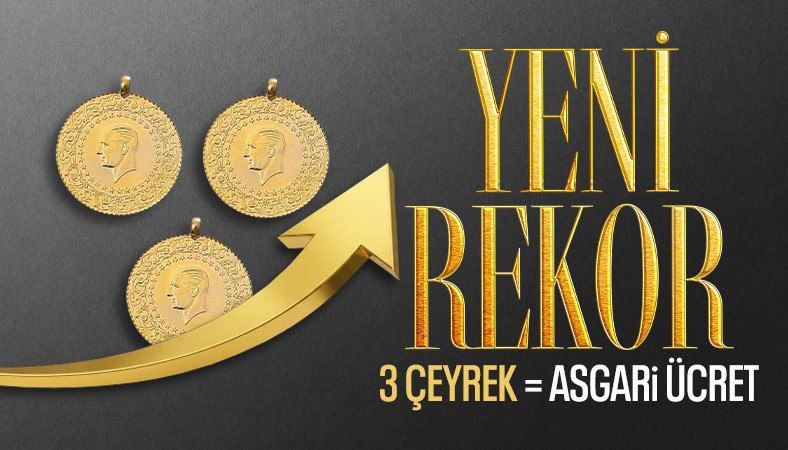 Rekorlar hızlandı! Çeyrek altın 7 bin lirayı geçti
