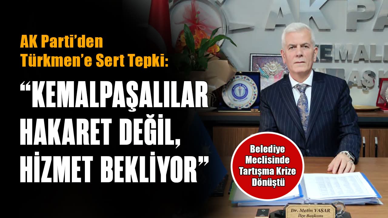 AK Parti’den Türkmen’e Sert Tepki