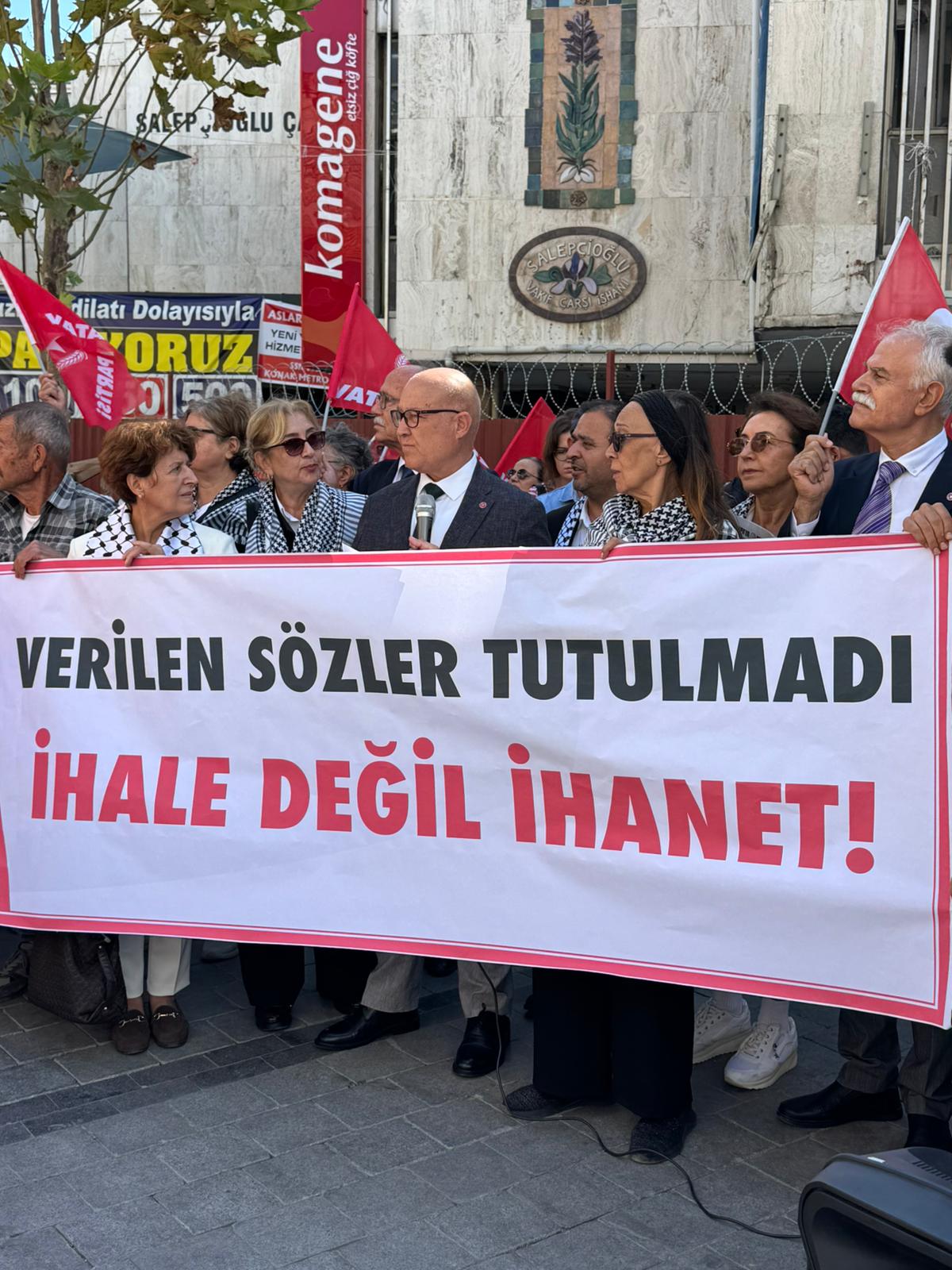  Sözler Tutulmadı, Salepçioğlu’nda İhale Değil İhanet!