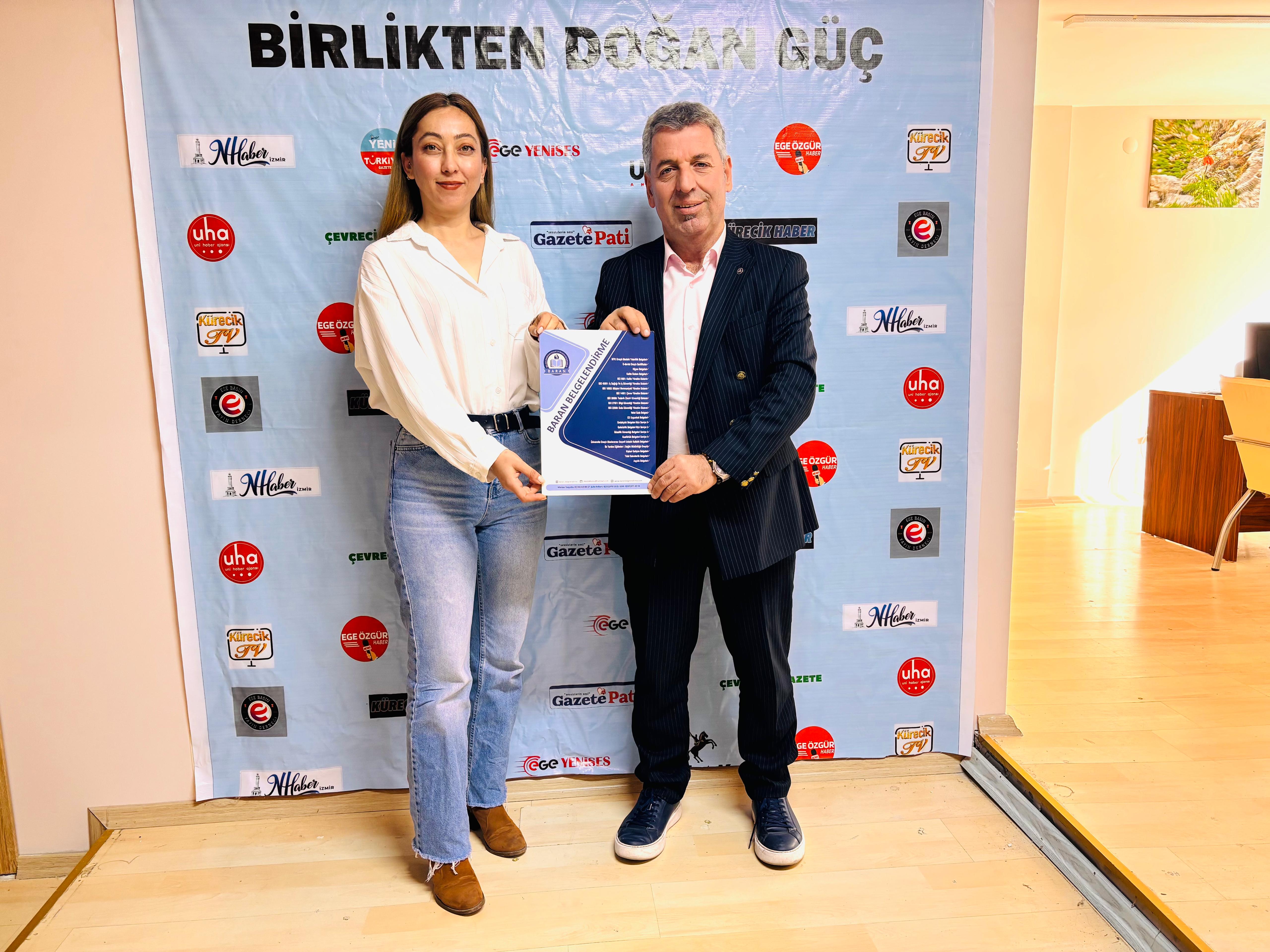 DEV İŞ BİRLİĞİ YOLDA! İSTİHDAMIN ÖNCÜSÜ BARAN BELGELENDİRME’DEN MEDYA ÇIKARMASI