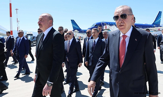 Cumhurbaşkanı Erdoğan ve Aliyev Kahramanmaraş'ta!