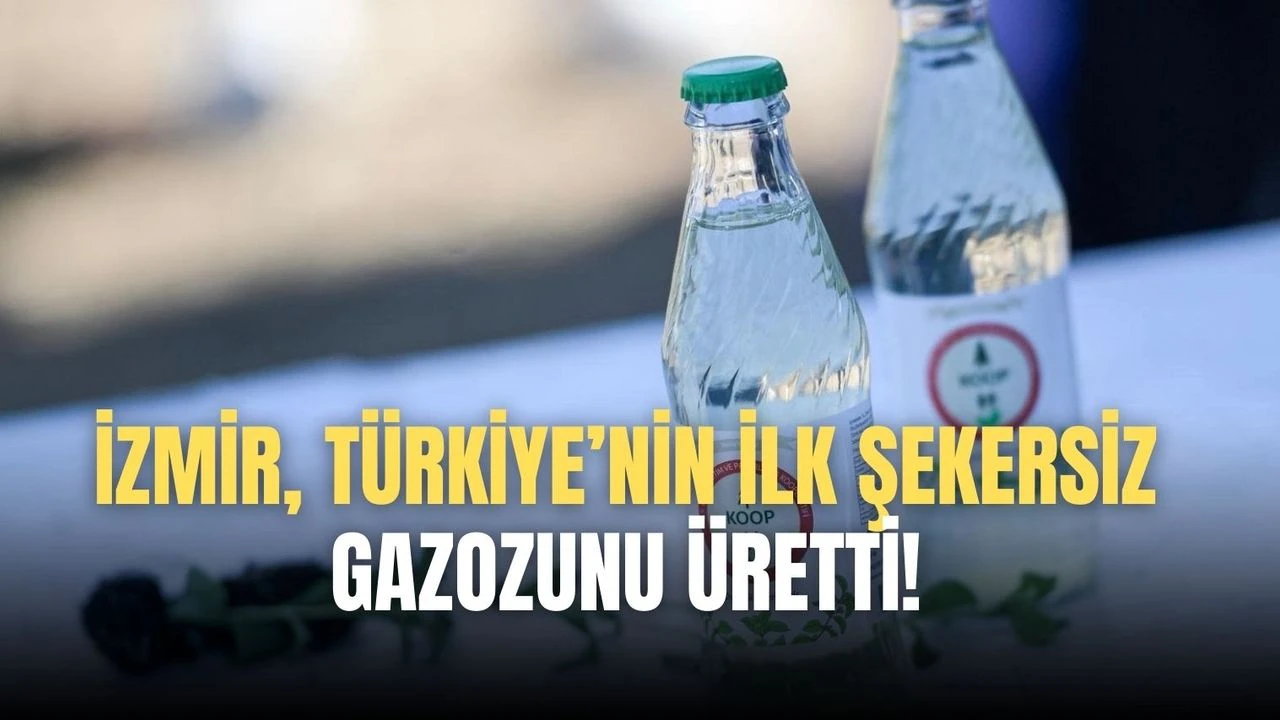 İzmir, Türkiye’nin ilk şekersiz gazozunu üretti!