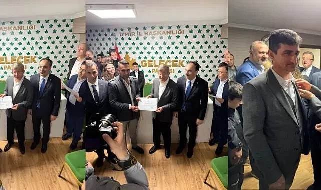 Gelecek Partisi İzmir'de 13 İlçede Yeni İlçe Başkanlarını Açıkladı