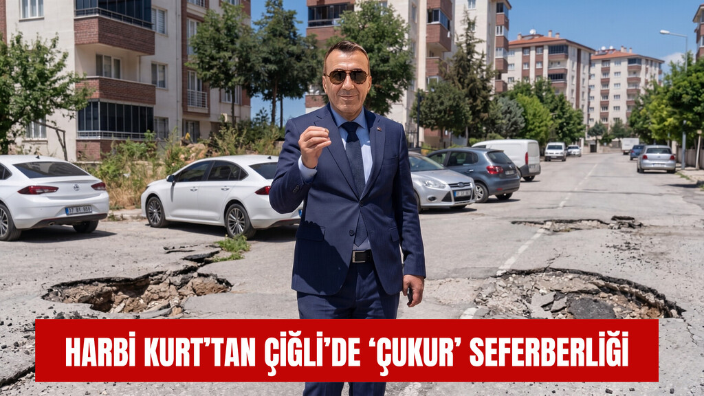 Harbi Kurt’tan Harmandalı Sokaklarında Çukur Seferberliği