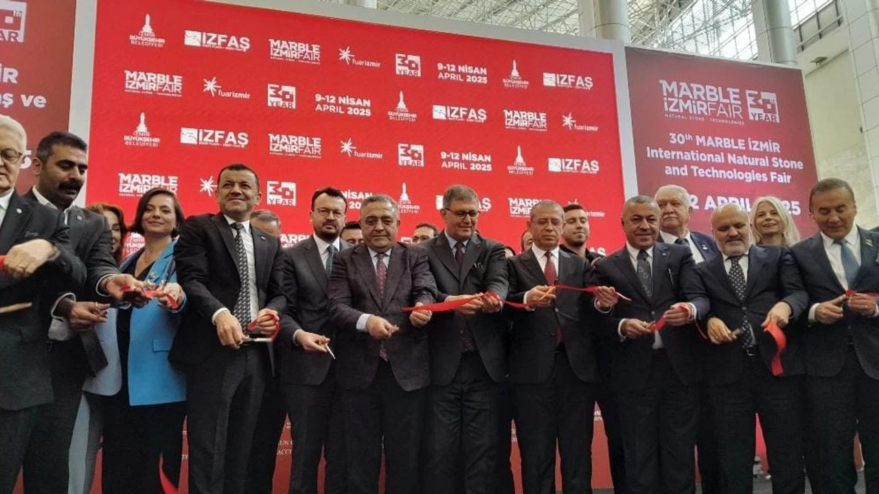 Marble İzmir Fuarı, otuzuncu kez kapılarını açtı!