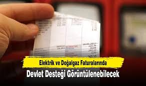 Devlet Destekleri Artık Faturalarda!