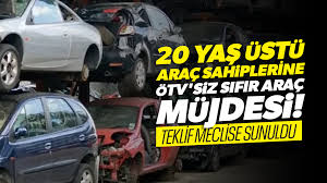 Meclis'e sunuldu: 20 yaş üstü araç sahiplerine ÖTV’siz yerli araç imkanı!