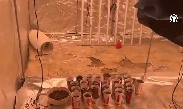 İzmir'de zehir evine baskın!