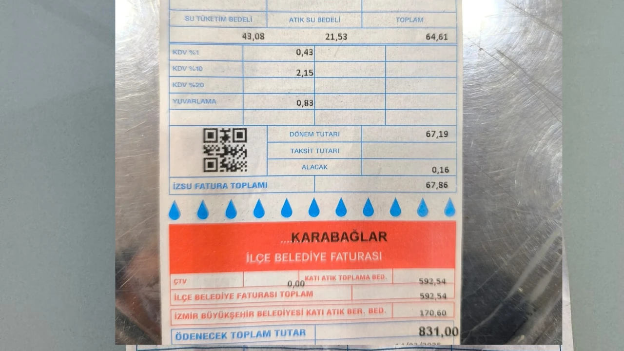 İzmir'de su faturaları cep yakıyor! Vatandaş isyanda
