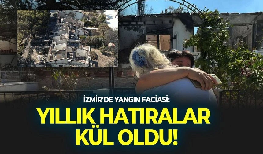 Menderes ve Seferihisar'daki Orman Yangını Yerleşim Alanlarını Vurdu: Onlarca Ev Kullanılamaz Hale Geldi
