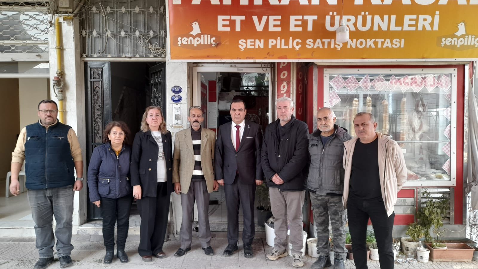 Bezircilioğlu'ndan, Saldırıya Uğrayan İlçe Başkanına Ziyaret